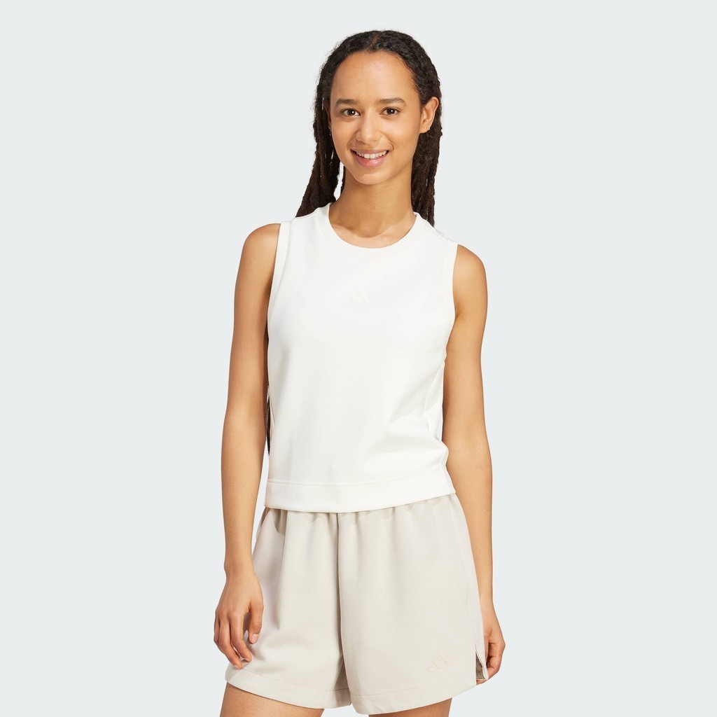 adidas Lifestyle Soft Lux Tank Women White JV9865