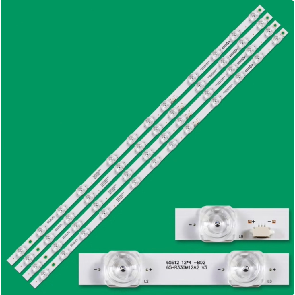 TCL 65 "LED TV BACKLIGHT 65S12 12*4 C04 B02 65HR330M12A2 V3 TCL65LB22 3030F2.4D V0.1