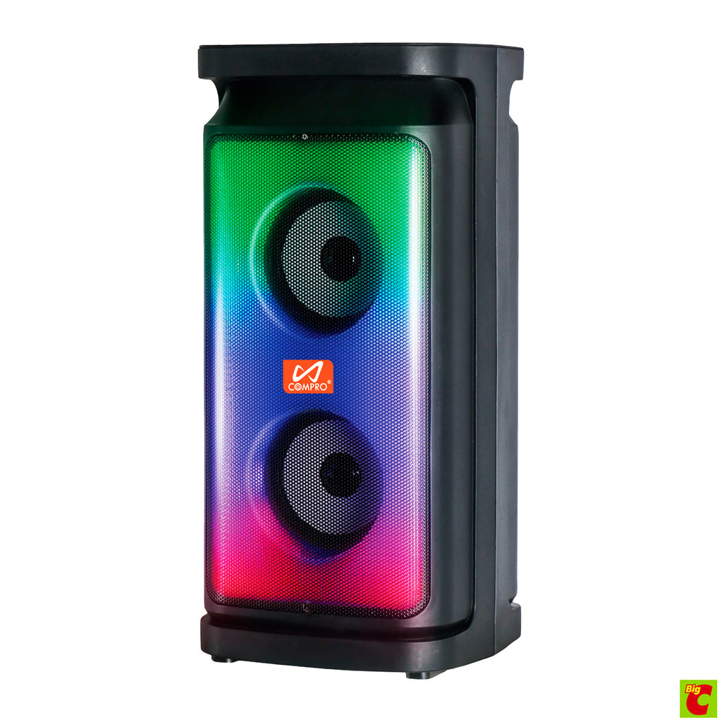คอมโปร ลำโพงบลูทูธ รุ่น OP-07 สีดำ