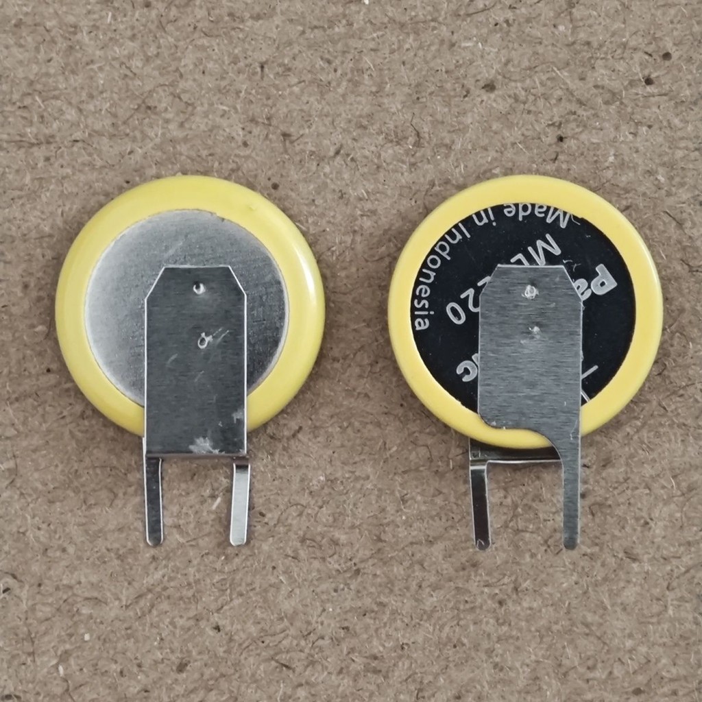 Panasonic ML1220 เครื่องบันทึกเส้นแล็ปท็อป 3V แบบชาร์จไฟได้พร้อมเครื่องไล่ลมML1220 เครื่องชาร์จแบบยึ