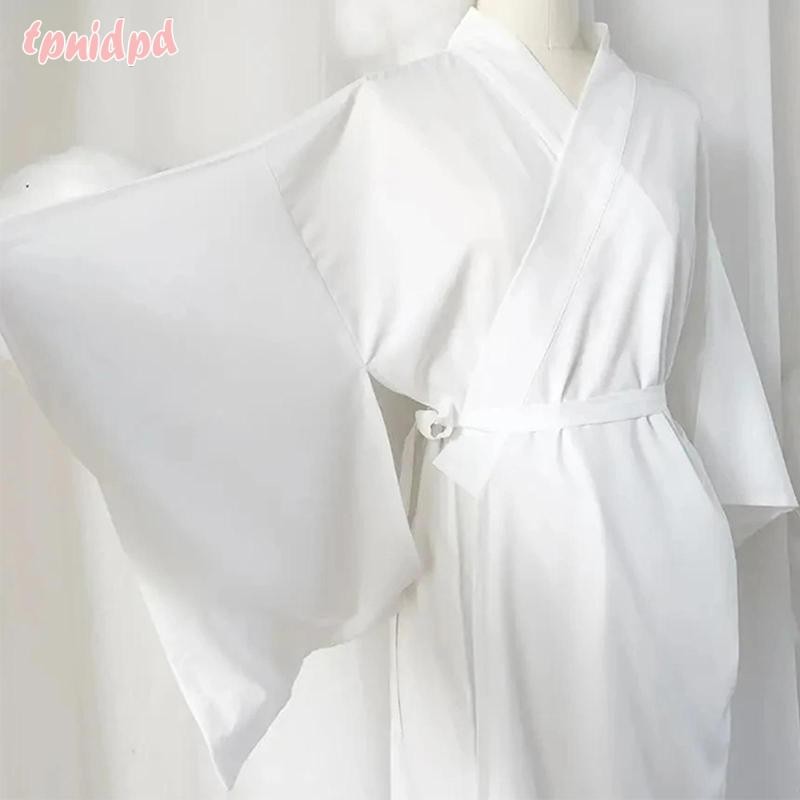 [tpnidpd] ชุดกิโมโนญี่ปุ่น Yukata Innerwear Yukata Robe อุปกรณ์เสริม Lady Kimono Inner Slip
