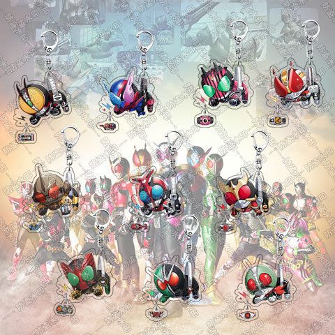 อะนิเมะ Kamen Rider รอบ Kamen Rider Build Masked Rider Den O จี้พวงกุญแจ