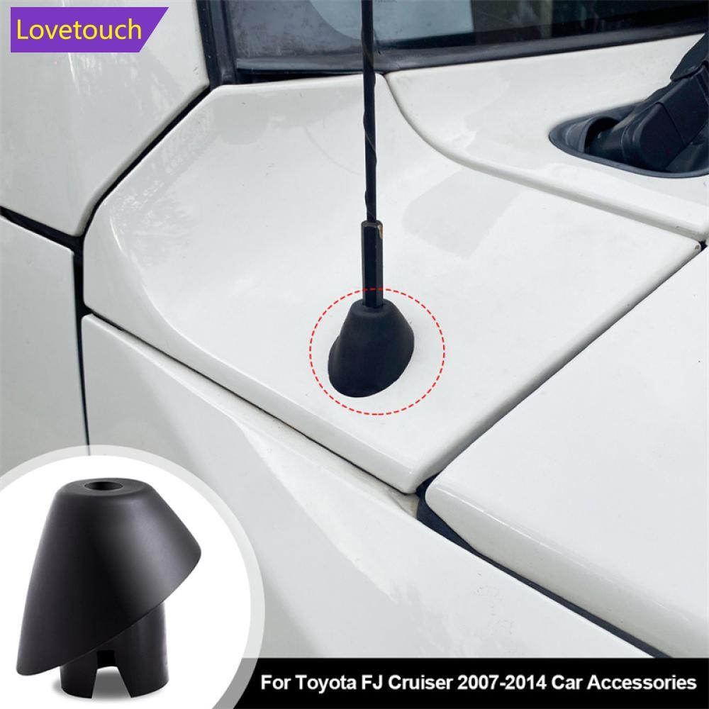 LOVETOUCH 1 PC รถ Fender ฐานเสาอากาศ Bezel ยางติดตั้ง Fit สําหรับ Toyota FJ Cruiser 2007-2014 รถอุปก