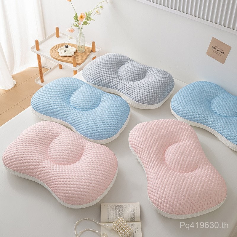 Doudou ปกป้องกระดูกสันหลังส่วนคอ Baby Comfort หมอนอนุบาลหมอนผีเสื้อ Breathable 3D Cool นวด Handy เคร