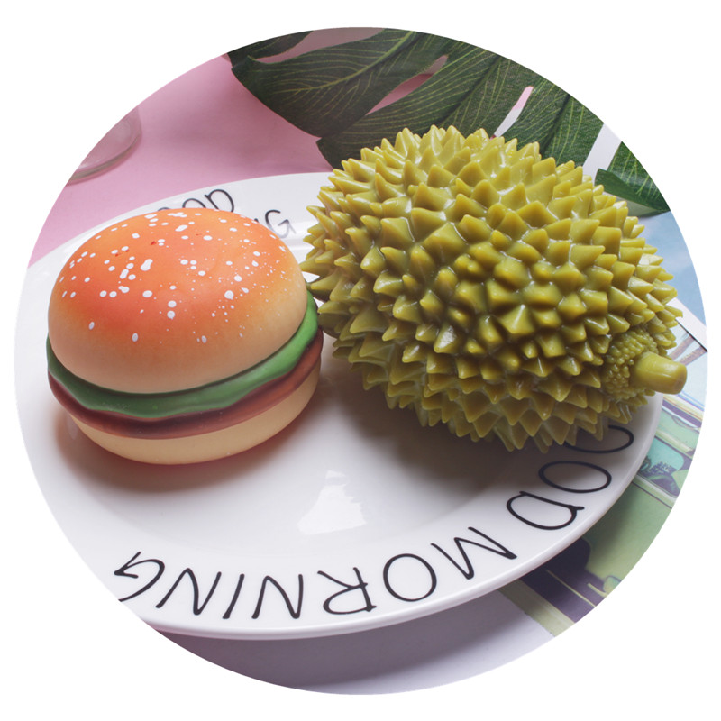 2021 ไข่ Brother สินค้าใหม่ Creative Tricky Burger Pinch เพลงทุเรียน Buns Decompression Handy เครื่อ