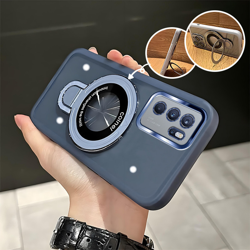 6Z 6 5G เคสโทรศัพท์ U Shield Bracket Soft Case Cover เลนส์รวมทุกอย่างใหม่สีม่วงเคสโทรศัพท์กันกระแทก 