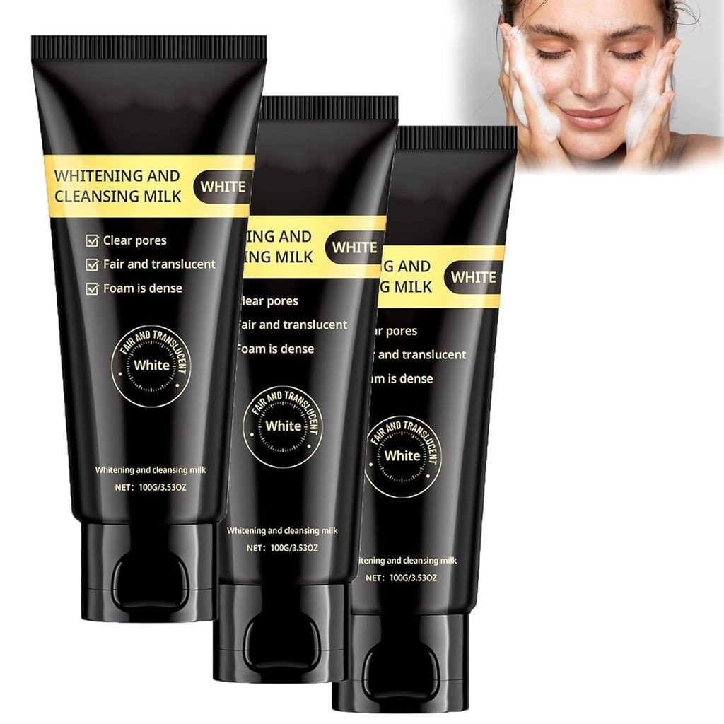 Niacinamide Purifying Whitening Cleanser, Purifying Face Cleanser, Juelreou Cleansing Milk, Juelreou