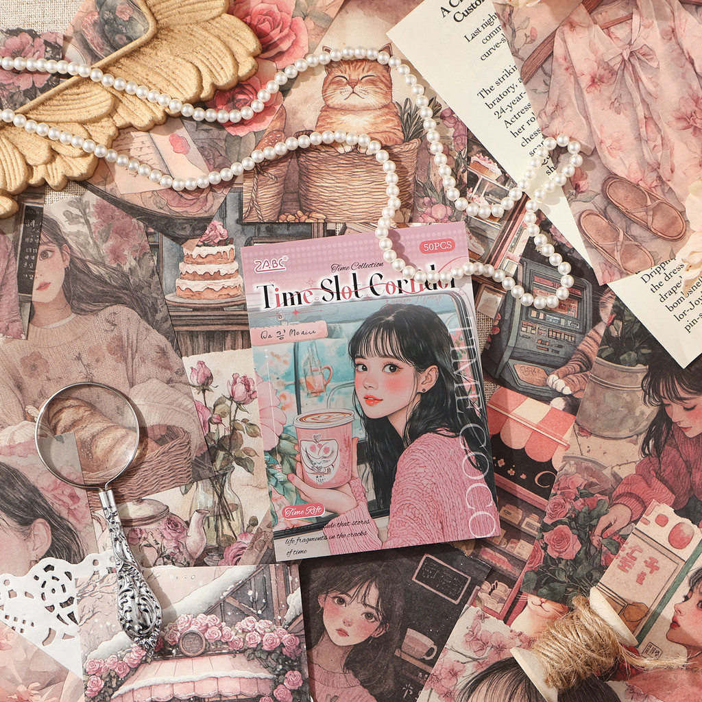 นาย กระดาษ50แผ่น/ถุงแสงกระดาษวัสดุหนังสือย้อนยุควรรณกรรมสา รูปที่ 6