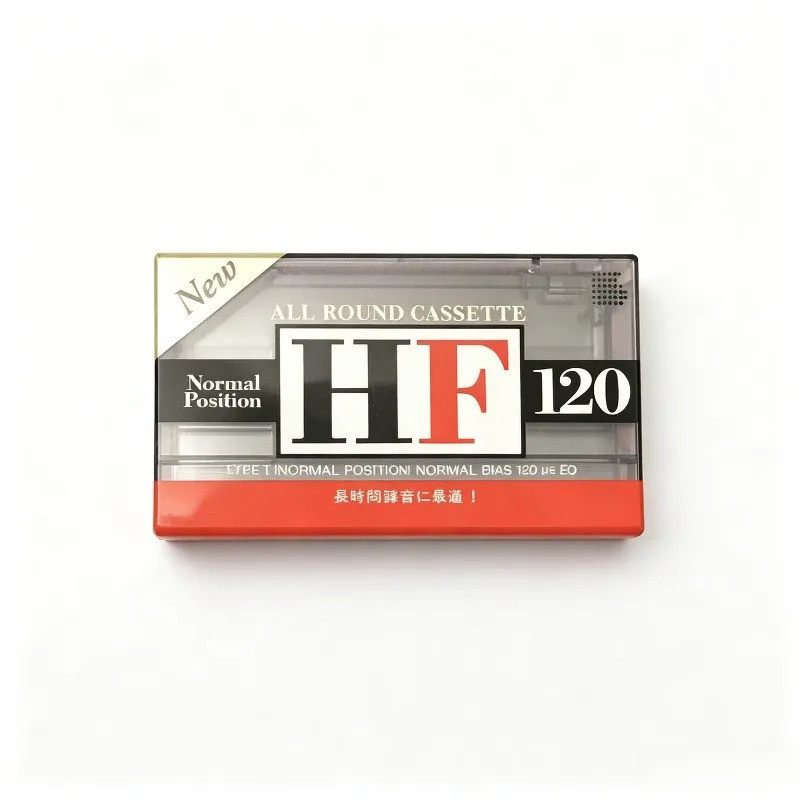 100% ใหม่สําหรับ Sony HF 120min JP ประเภท I Blank Cassette สําหรับการบันทึก Duplicating & Voice Reco