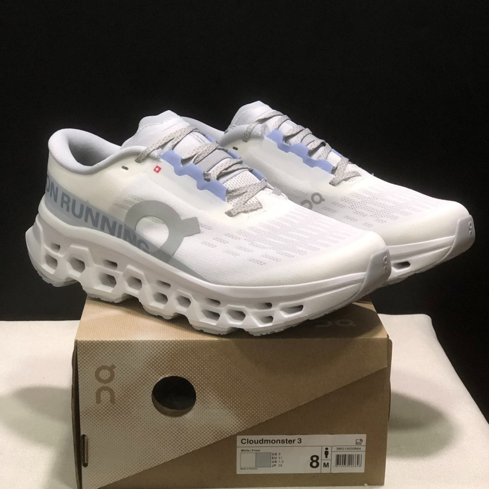 On Running Cloud Monster 3 รองเท้าวิ่งตาข่ายสไตล์ใหม่ Unisex 2026 Q29G