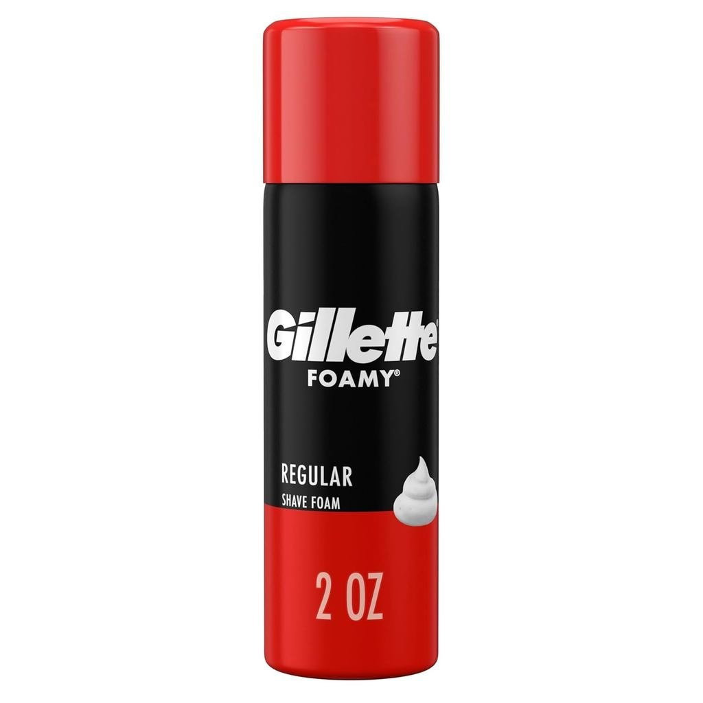 Gillette Foamy Regular Shaving Foam, 2 combedno