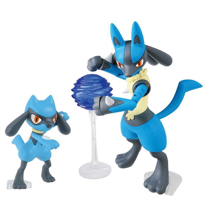 [Bandai] Assembled Model Pokémon Pokemon Pokemon Leo Lu & Lucario