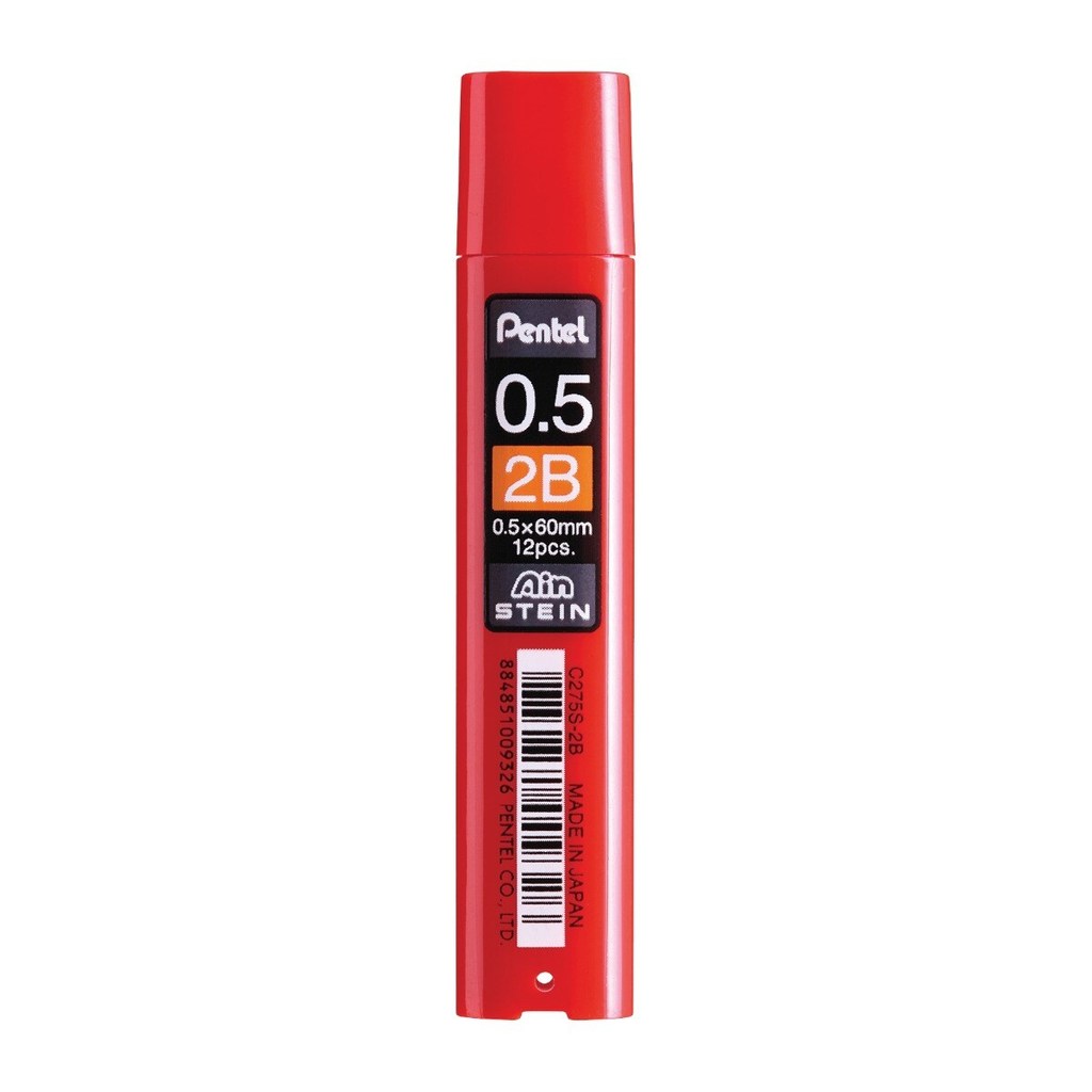 PENTEL ไส้ดินสอกด 2B รุ่น C275S ขนาด 0.5 มม.