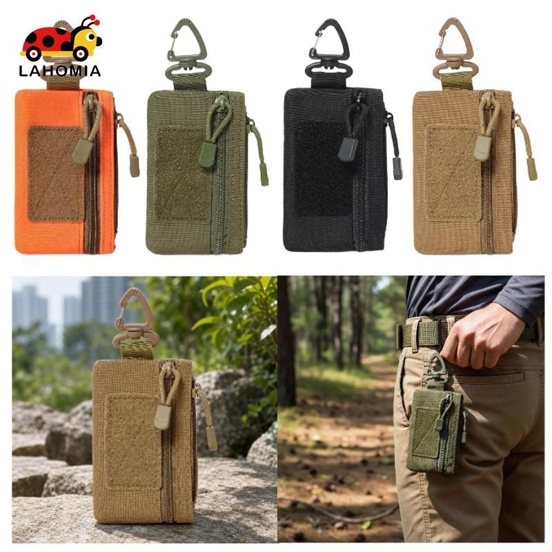 [Lahomia] EDC Pocket Organizer Mini EDC Pouch Bag for Men Women Hiking Keychain Headset