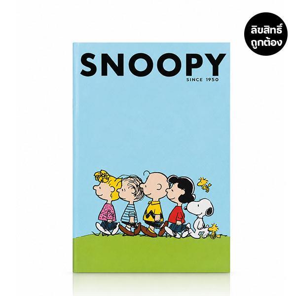 Se-ed (ซีเอ็ด) : PN5-สมุดปกอ่อนมุงหลังคา A5 : Peanuts-5A A5 Notebook (PN5A-NB-A5) W14.8xH21 cm.Ruled-70g30s