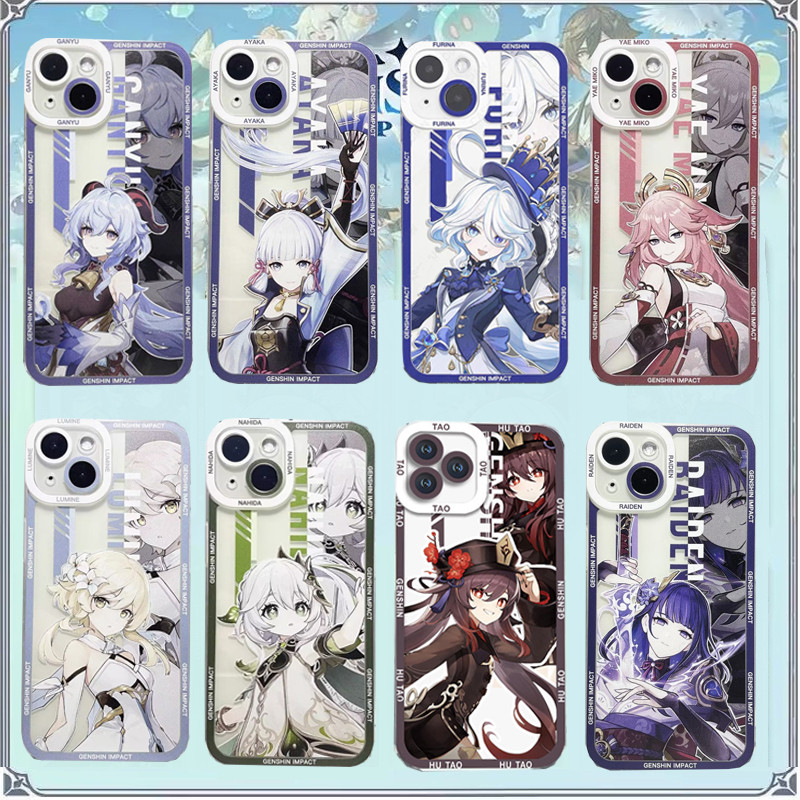 เคสโทรศัพท์สําหรับRedmiหมายเหตุ 9 Pro 9T 10X 9A 9c 9 8 7 A1 A2 K40 POCO F3 Ganyu Genshin Impact Beel