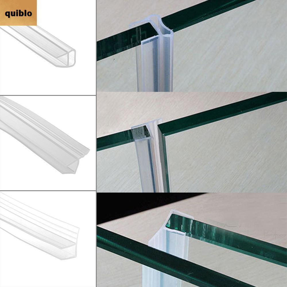 QUIBLO 1M 6-12 มม.FU h Shape Seal Strip ห้องน้ํา Accessaries Bath Screen ปรับปรุงบ้านซีลหน้าต่าง
