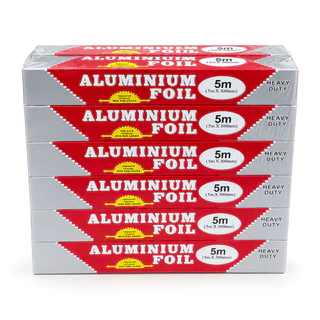 (ยกโหล 12ชิ้น)ฟอยล์ห่ออาหารอลูมิเนียม 5 เมตร L-1043
