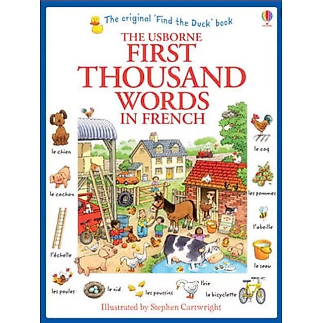 First Thousand Words in French -- Paperback