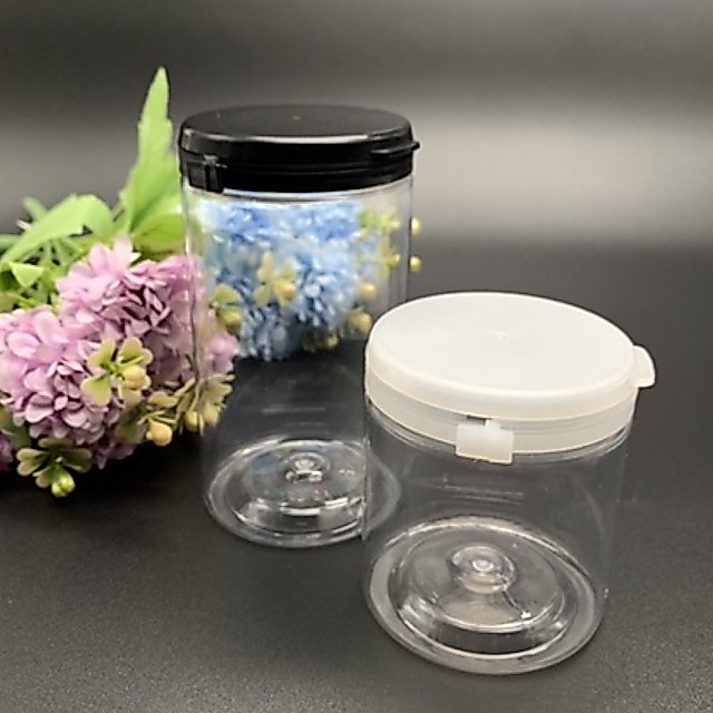 (12ใบ) กระปุกใส่ขนม ใส่ของ ใส่อาหาร ฝา safety seal ฝาล็อค กันลม ฝาฉีก 180 และ 320 ml