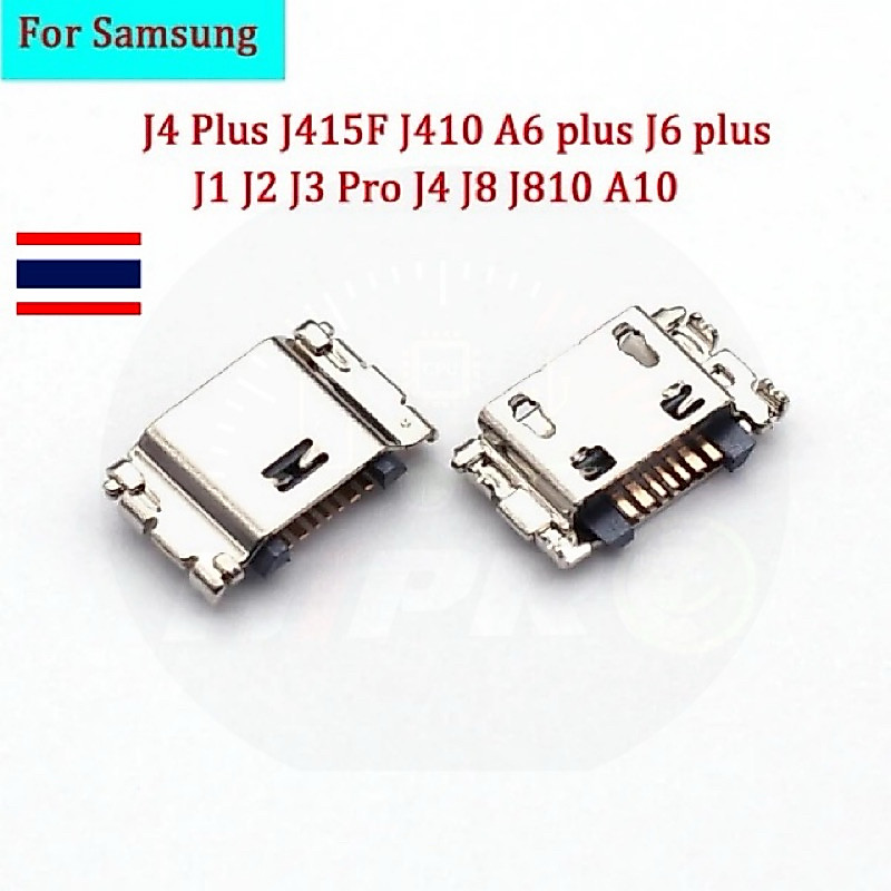 ก้นชาร์จ ตูดชาร์จ Samsung J1 J2p A2core J4 J4+ J6+ J5prime J7p J7+ A6 A10 A750 J8 A02 อะไหล่ มือถือ