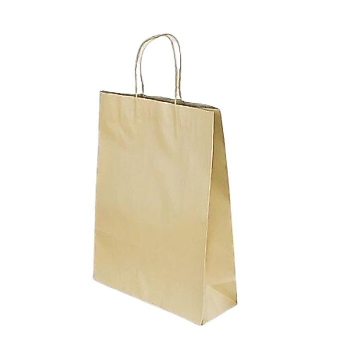 Boxjourney ถุงกระดาษหูเกลียว 26x10x35 ซม.