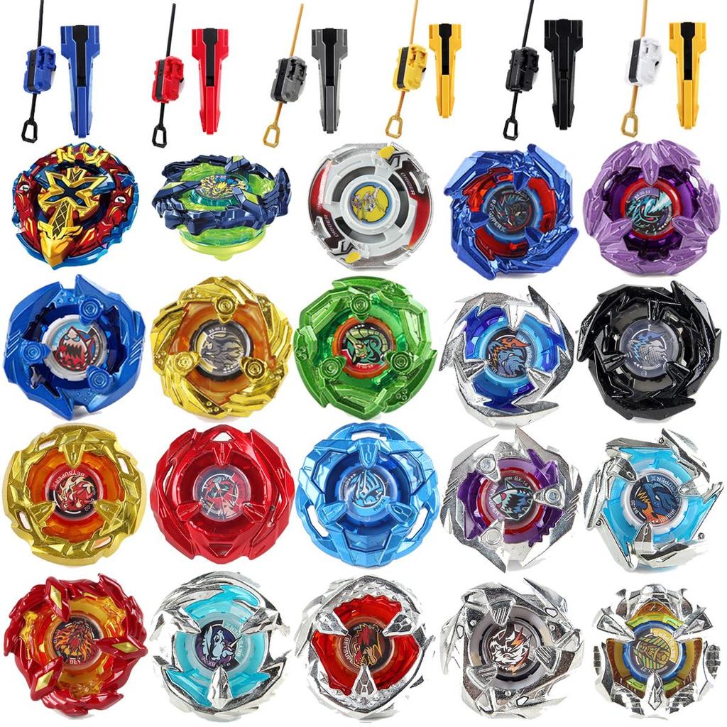 Bey X ทุกรุ่น BX-00~BX-45 Series BX-3-60 BX-9-80 พร้อมไม้บรรทัด Launcher & Handle ชุด Spinning Tops 