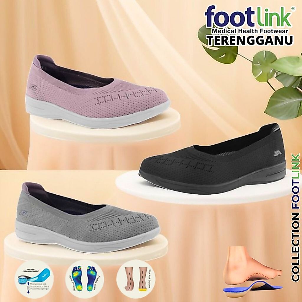 Footlink EV 70-803 & EV 00-803 & EV 60-803 รองเท้าผู้หญิงเพื่อสุขภาพทางการแพทย์