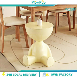 Bear Design Small Coffee Table with Cover Modern Luxury Portable Storage Table 049
