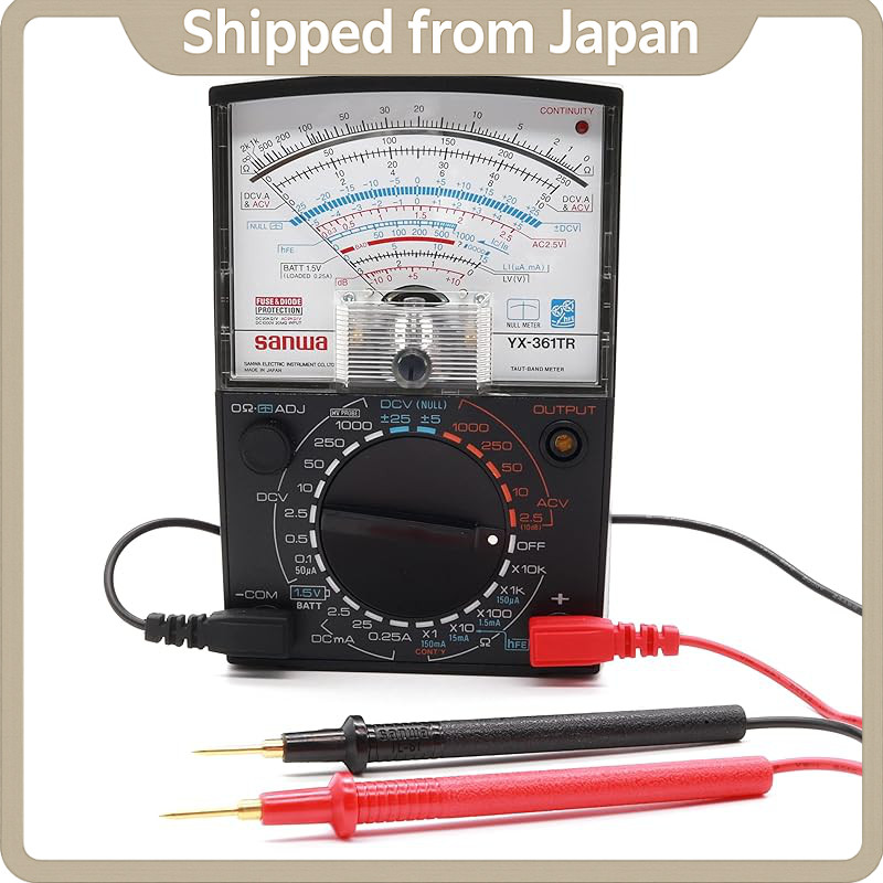Sanwa YX-361TR Analog Multimeter - Multifunction Handheld Tester p7x