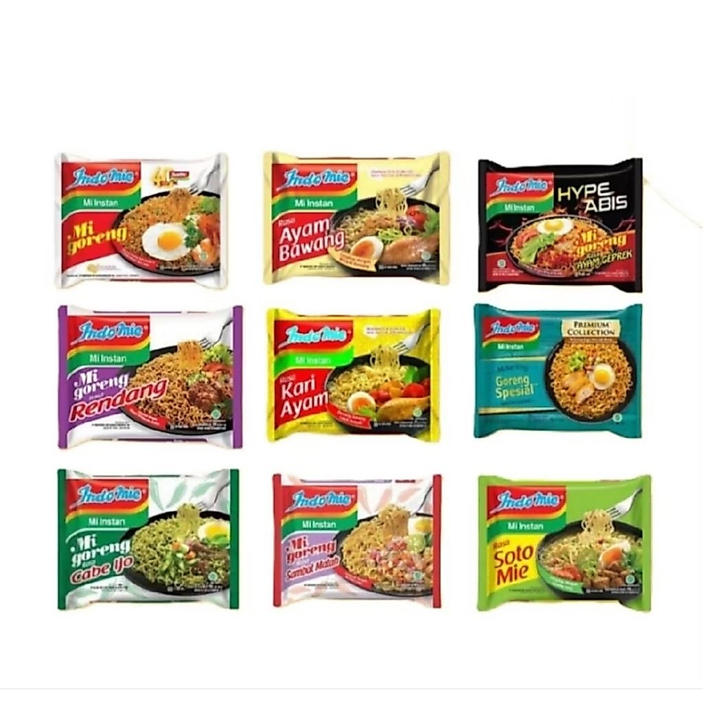 indo mie mi goreng มาม่าโกเร็ง มาม่าอินโด 1 แพคมี 5 ซอง