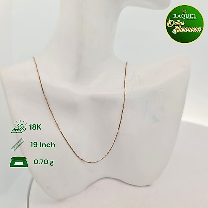 18K Pawnable Gold Chain