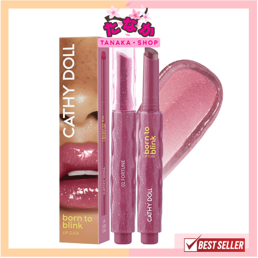 🔥แท้/ดีลสุดคุ้ม/ไลฟ์ทุกวัน🔥(1ชิ้น) Cathy Doll Born To Blink Lip Click 2g (M)