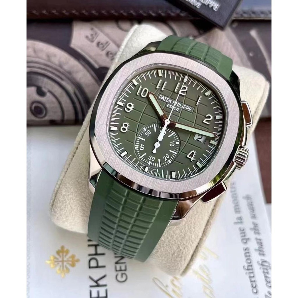 Patek Philippe Philippe AQUANAUT Rose Gold Automatic Mechanical Watch Male Grenade 5968G-010