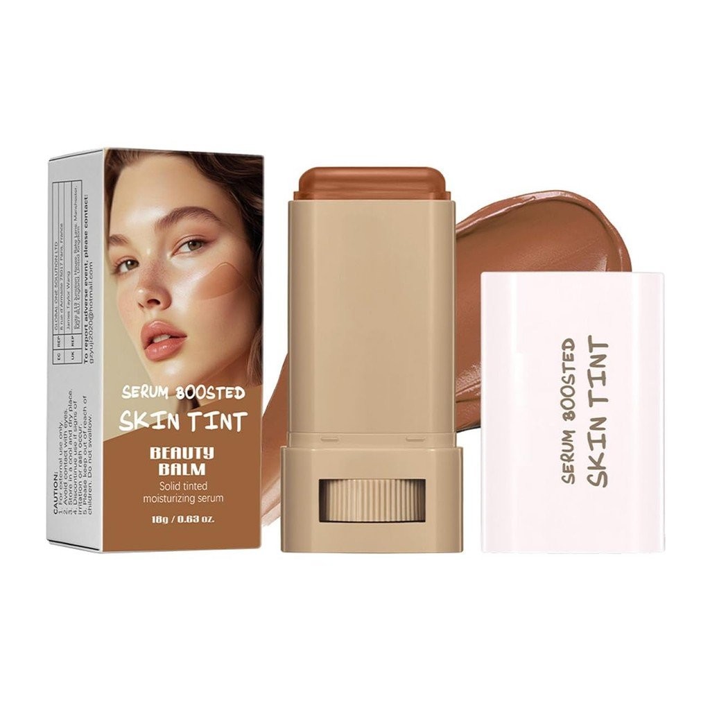 Foundation Stick,Serum Boosted Skin Tint -Abdeckender, fuchtigkeitsspender คอนซีลเลอร์ mit Beauty Ba
