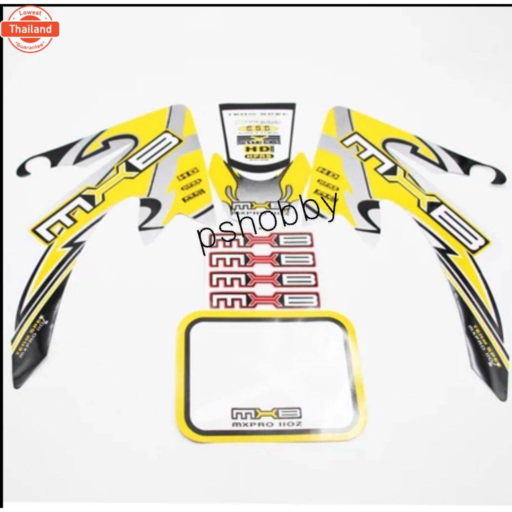 สติกเกอร์สำหรั  สำหรั HONDA CRF50 XR50 CRF XR 50 50CC -125CC DIRT จัดส่งจากไทย