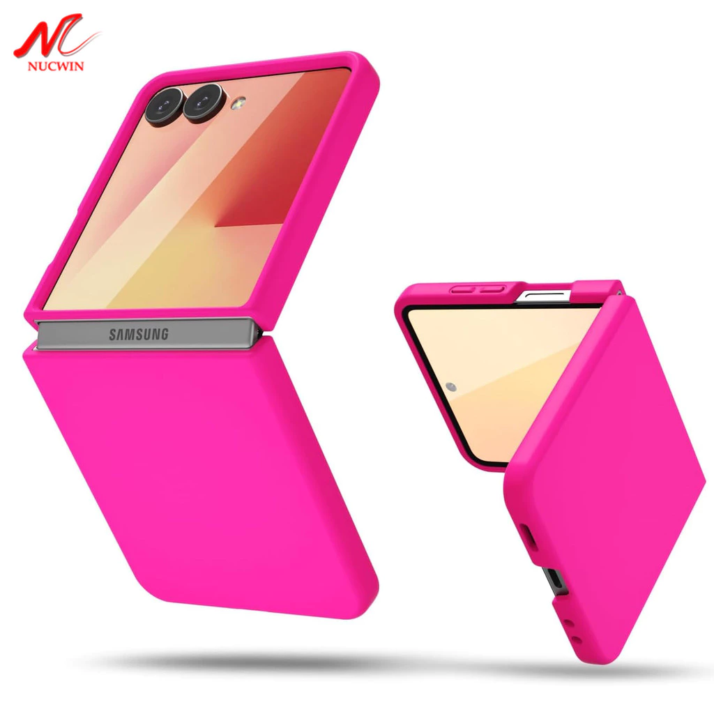 LUKEN เคสซิลิโคนเหลวสําหรับ Samsung Z Flip 8 Slim Ultra Thin Skin Feel ผู้ชายผู้หญิงสําหรับ Samsung Galaxy Z Flip8 7 7 FE 6 5 4 3 2 1 สําหรับ Oppo ค้นหา N2 Flip N3 Flip