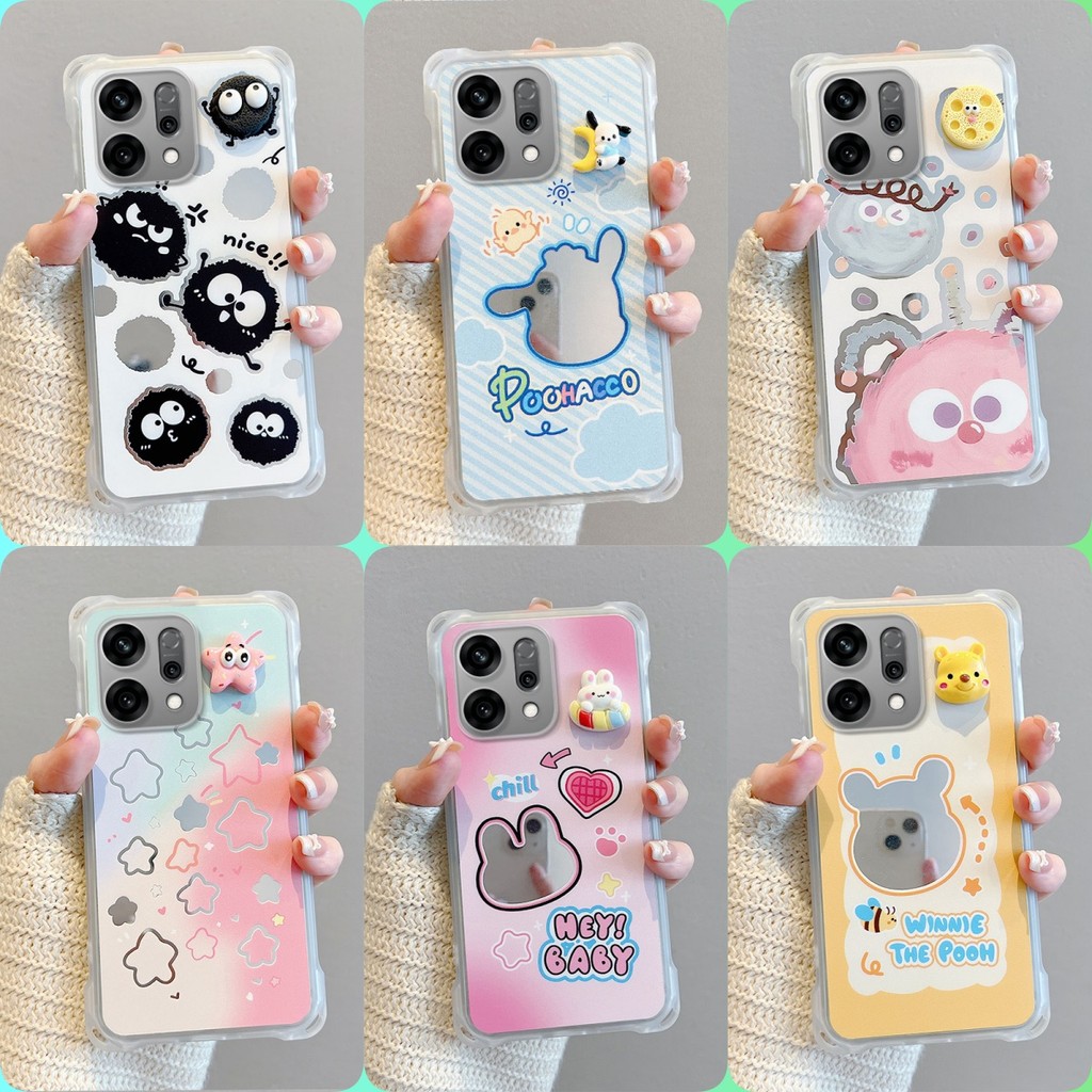 เคส OPPO RENO 14 RENO 14 PRO กระจก‌สี่มุมป้องกันกรณีโทรศัพท์หล่น