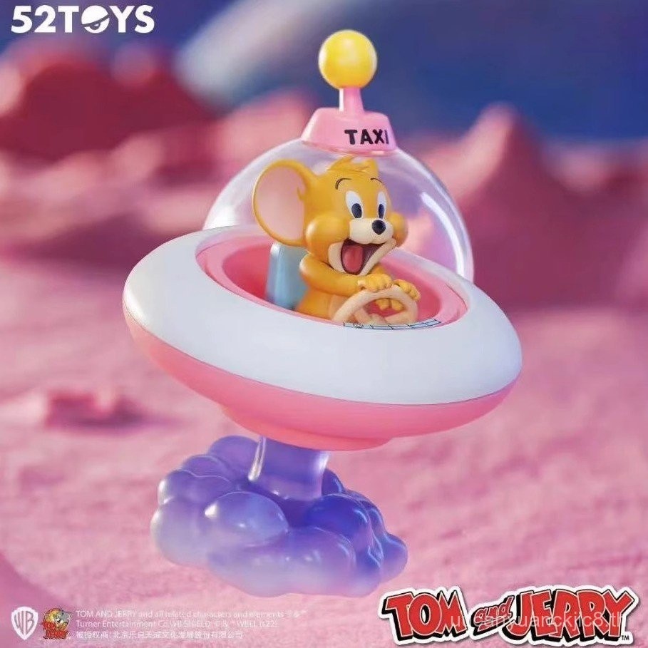 พร้อมส่ง ของแท้ Cat และ JERRY Space Travel Series Mystery Box Service Box ฟิกเกอร์ TOM และ JERRY