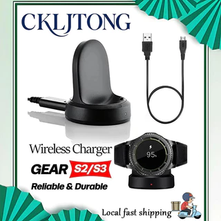 เหมาะสําหรับ Samsung Gear S3 Frontier S2 Watch Charger / Galaxy 46mm / 42mm Wireless Charger