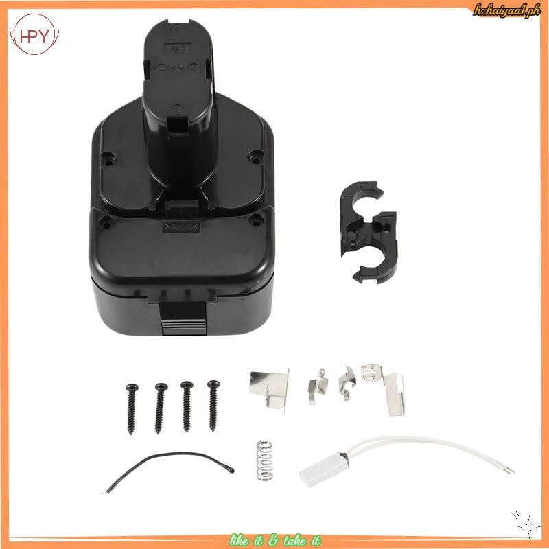 hzhaiyaa1.phEB1214S NI-CD NI- Battery Plastic Case (ไม่มีเซลล์แบตเตอรี่) สําหรับ 12V EB1214S NI-CD/N