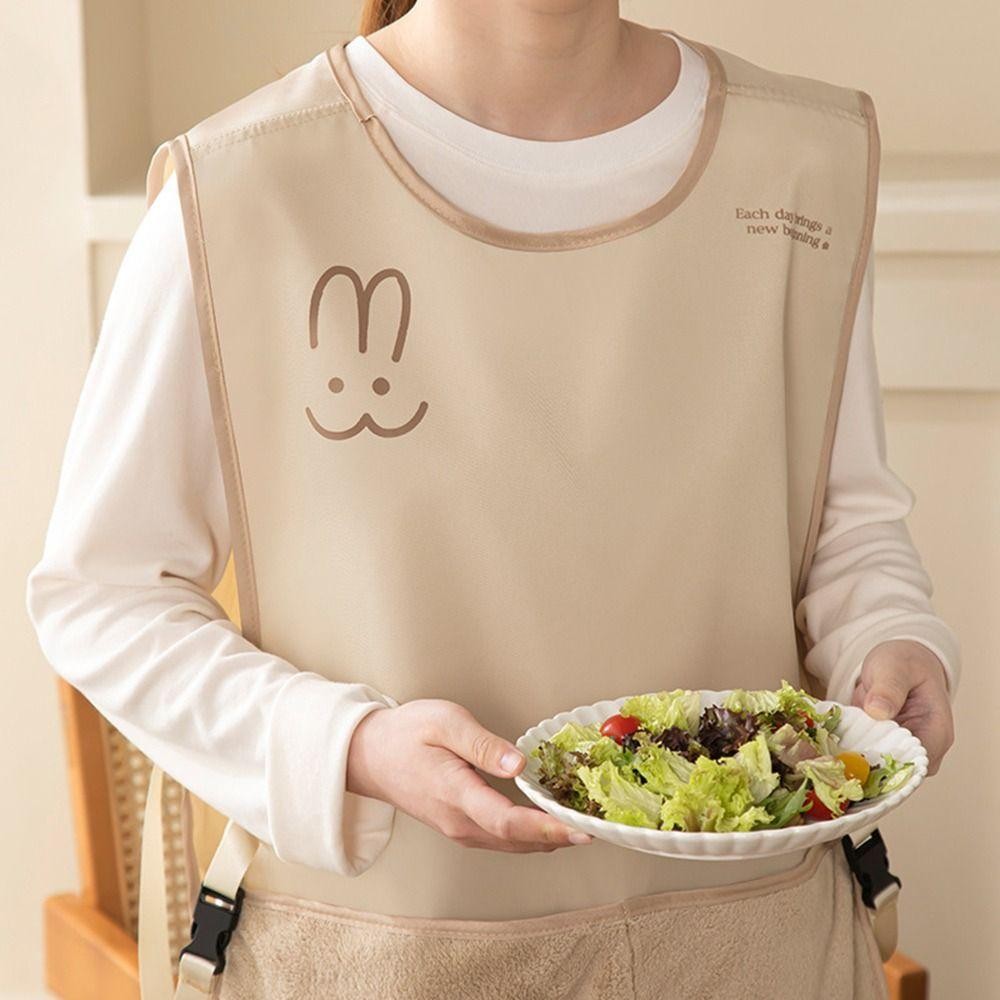 ผ้ากันเปื้อน PVC ผ้ากันเลอะ กันน้ํา หลักฐานน้ำมัน เช็ดมือ ผ้ากันเปื้อนทำอาหาร ผ้ากันเปื้อนร้านกาแฟ - รูปที่ 4