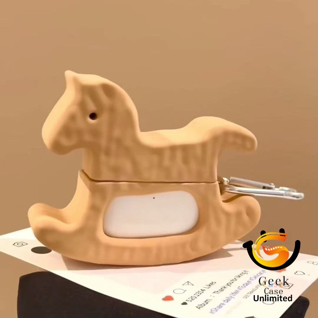 Geek สําหรับ HOCO EW84 EW74 เคสหูฟัง Creative น่ารักโยกโทรจัน