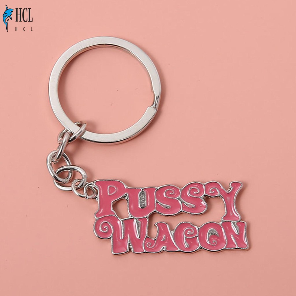 Kill Bill Pussy Wagon พวงกุญแจสําหรับกุญแจรถป้องกันการกัดกร่อนแรงบันดาลใจพวงกุญแจสําหรับฟิล์มแฟนของข