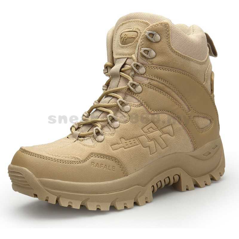 Ready Stock Mens Tactical Army Battle Combat Boots Shoes J1Q8