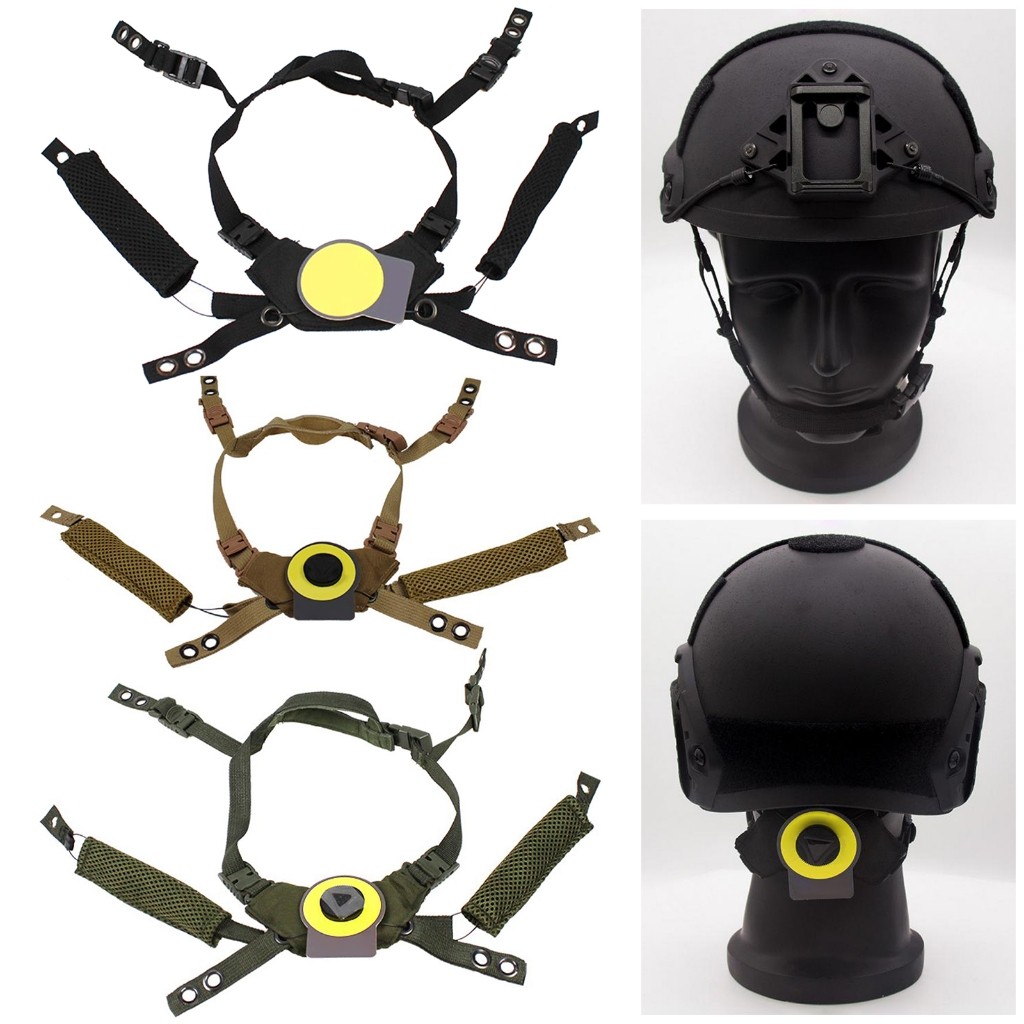 【จัดส่งในพื้นที่】สายรัดคางหมวกกันน็อคแขวนระบบเชือกเส้นเล็กปรับกลางแจ้ง