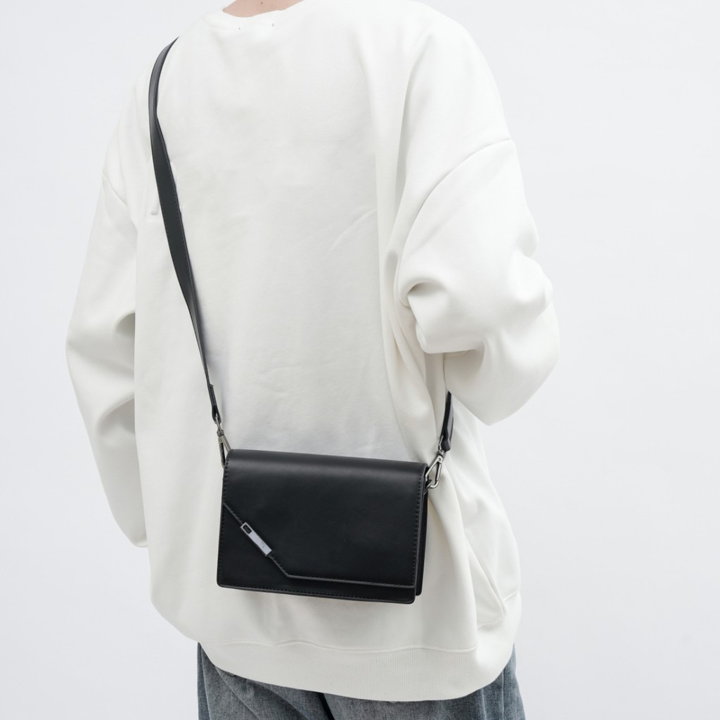 สีทึบอเนกประสงค์ Flap Over Crossbody Bag College Bag ของขวัญวันพ่อ Summer Dad Fre