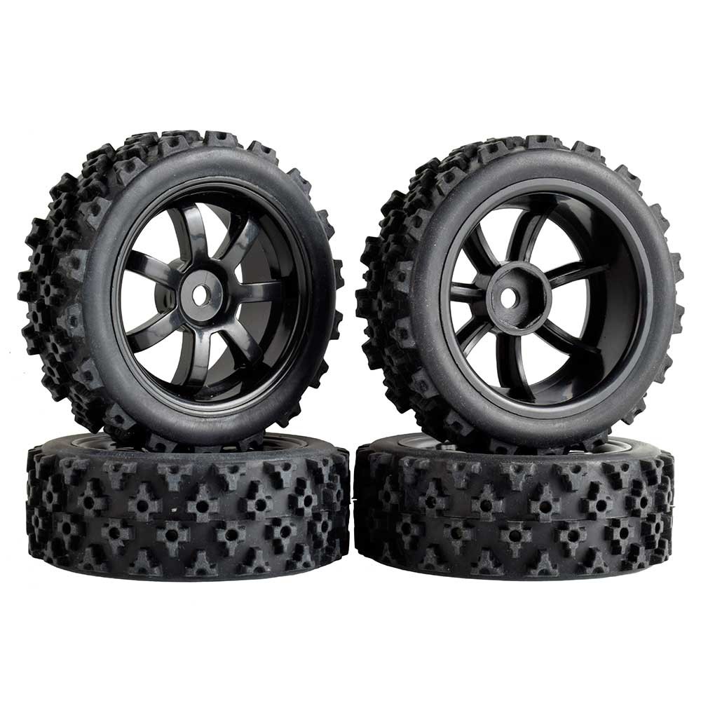 RC 9005-6096 ขอบพลาสติกและยาง Rally 70 มม.สําหรับ 1/10 Flat Run to Rally ยาง / 1/16 Rally ยาง