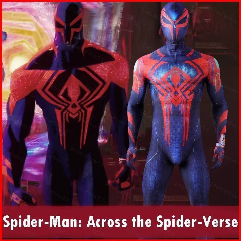 ชุดคอสเพลย์ Spider-Man 2099 Miguel Ohara สำหรับตกแต่งฮาโลวีน