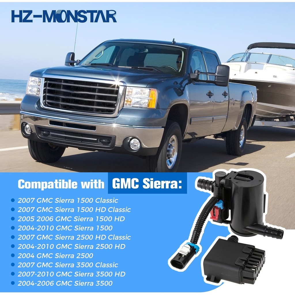 Vapor Canister Vent Solenoid ใช้งานร่วมกับ Chevrolet Silverado 1500 2500 3500 HD คลาสสิก GMC Sierra 